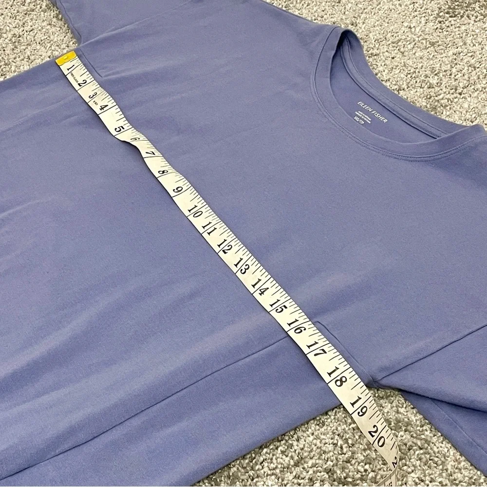 Eileen Fisher Traceable Cotton Jersey Dress - Picture 10 of 13
